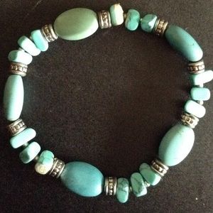 Turquoise Beaded Bracelet
